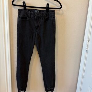 Abercrombie & Fitch Women's Dark Gray Skinny Jeans